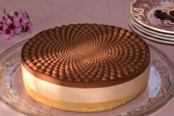 entremet pommes caramel