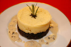 Parmentier de boudin noir