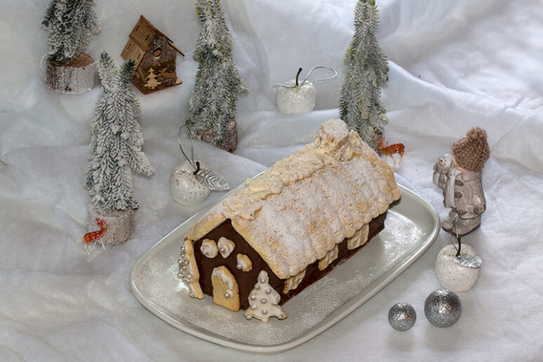 bûche chalet
