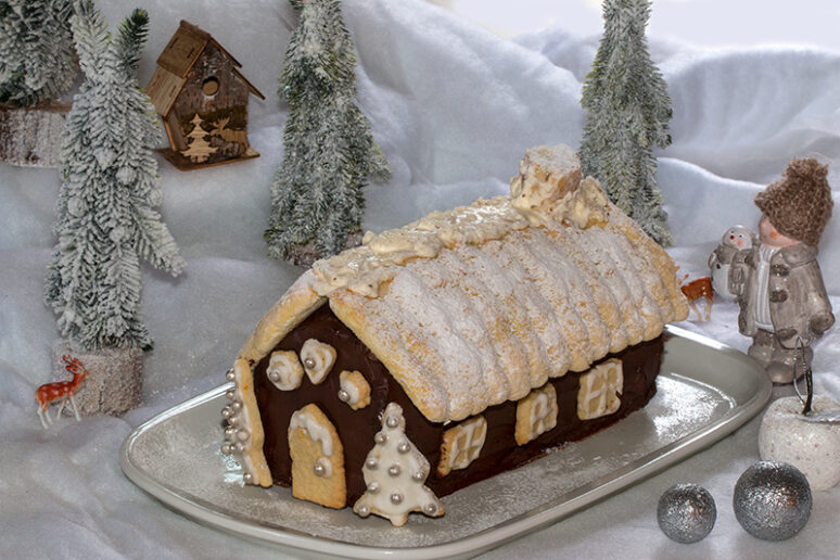 bûche chalet