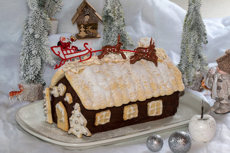 bûche chalet