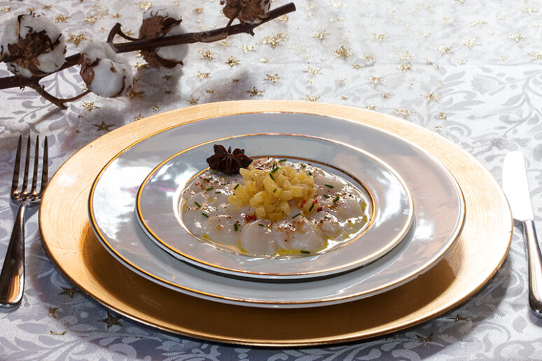 Noix de St-Jacques au citron vert