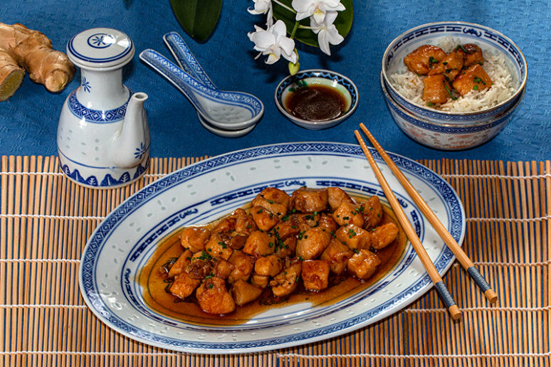 poulet au caramel