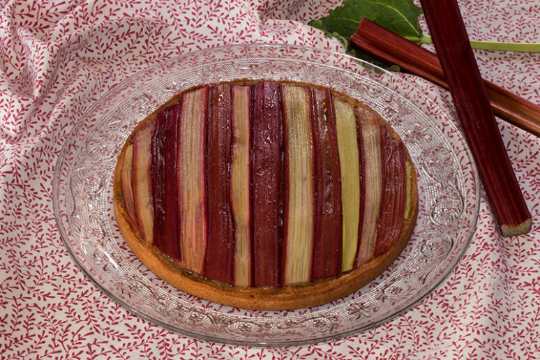 tarte à la rhubarbe