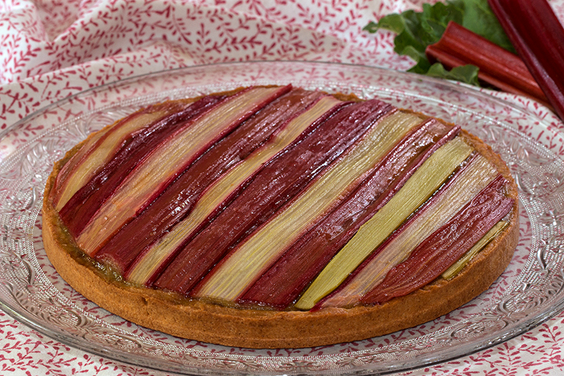 Tarte à la rhubarbe