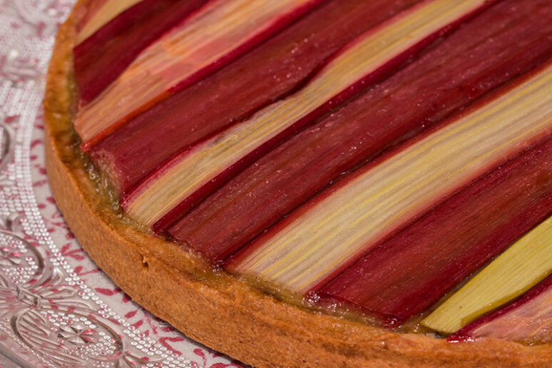 tarte à la rhubarbe