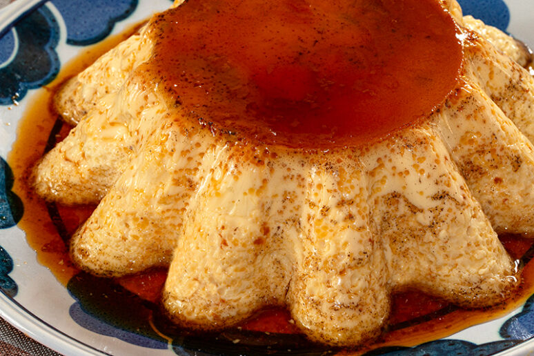flan aux œufs