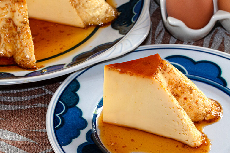 flan aux œufs
