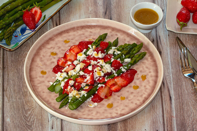 salade d'asperges vertes