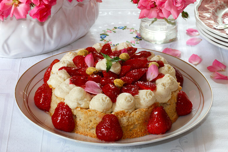 tarte aux fraises