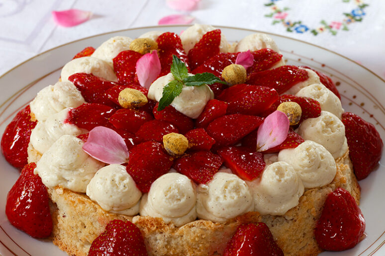 tarte aux fraises