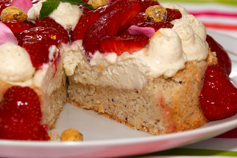 tarte aux fraises