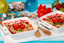 crumble aux fraises