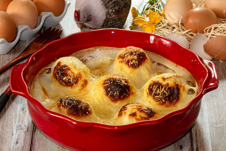 gratin d’œufs