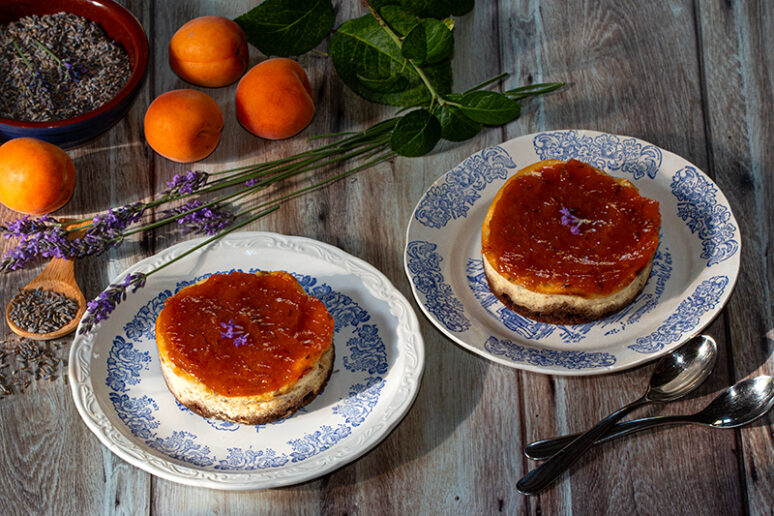 cheese cake lavande