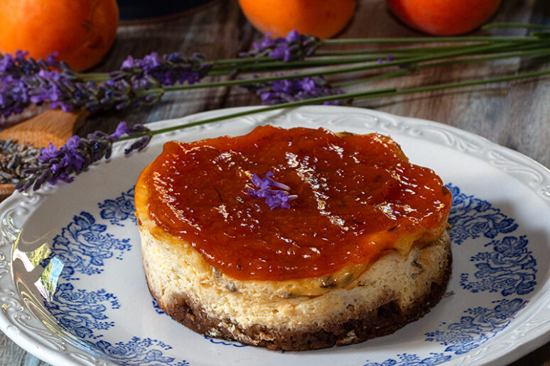 cheese cake lavande