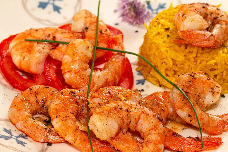 crevettes vanille