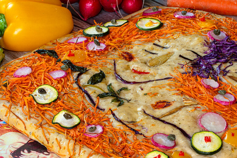 focaccia fleurie