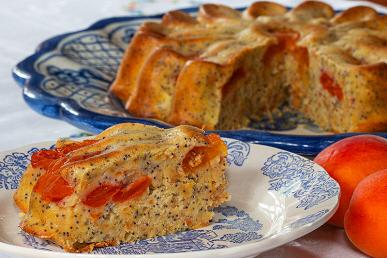 gâteau aux abricots