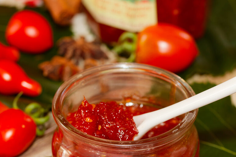 confiture de tomates