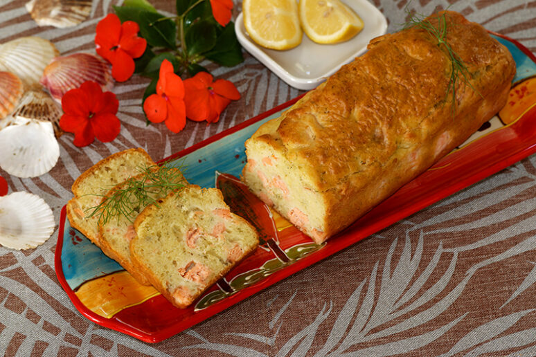 cake au saumon