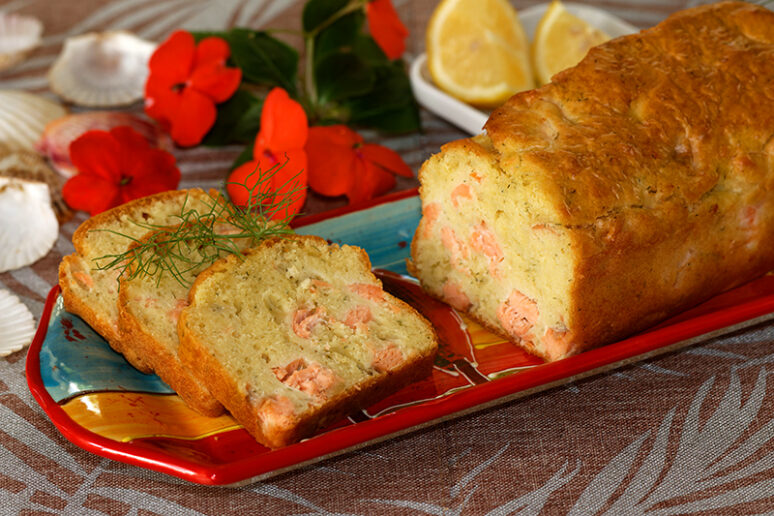 cake au saumon