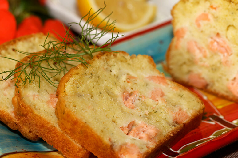 cake au saumon