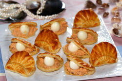 coquilles perlières feuilletées