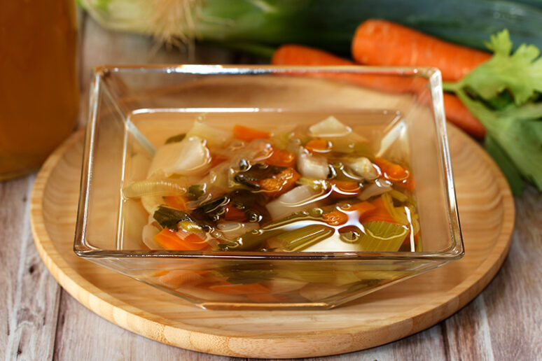 bouillon de légumes