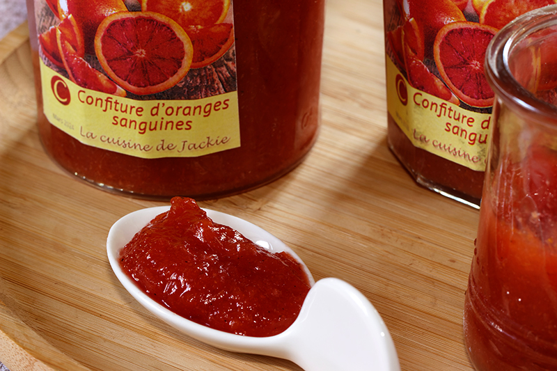 Confiture d'oranges sanguines - La Cuisine de Jackie