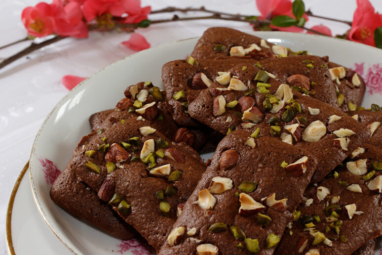 financiers au chocolat