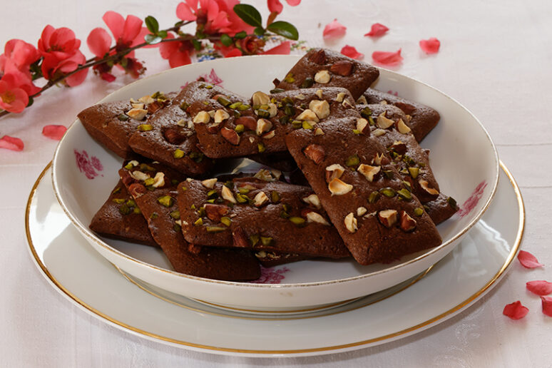 financiers au chocolat