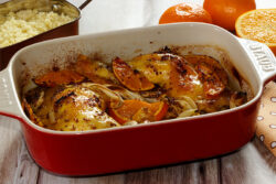 poulet rôti aux clémentines