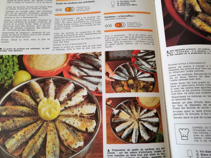 gratin de sardines