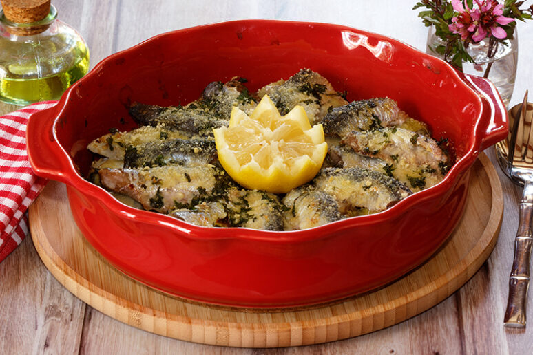 gratin de sardines