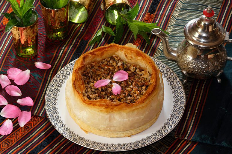 flan baklava