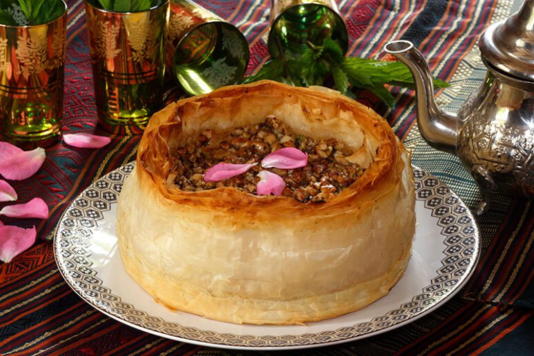 flan baklava