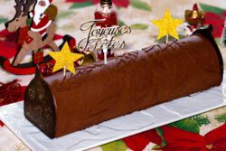 bûche chocolat orange