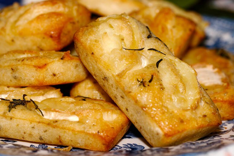 financiers au fromage