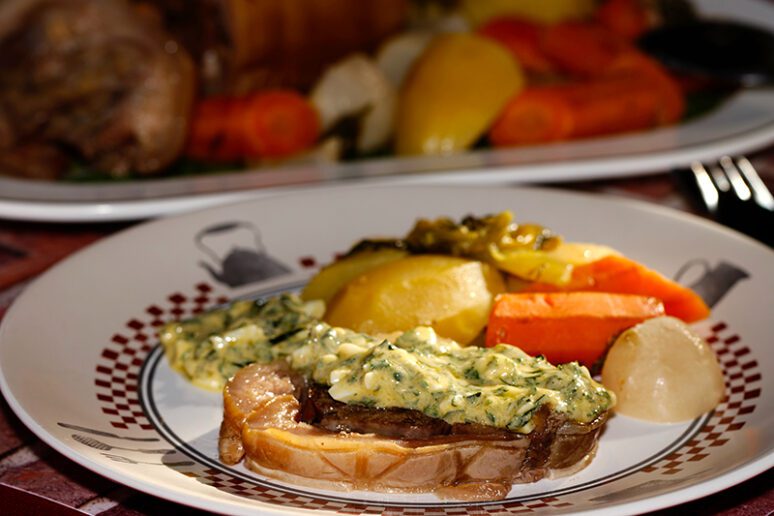 tête de veau sauce gribiche