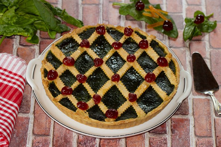 tarte aux épinards