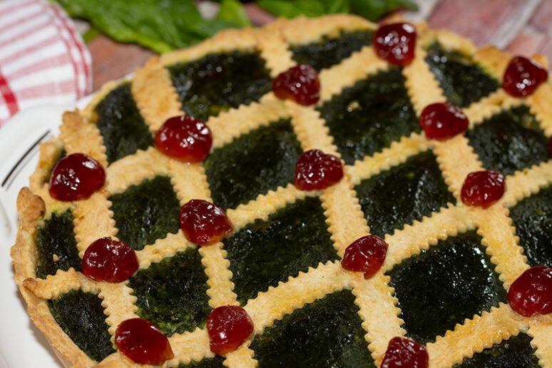 tarte aux épinards