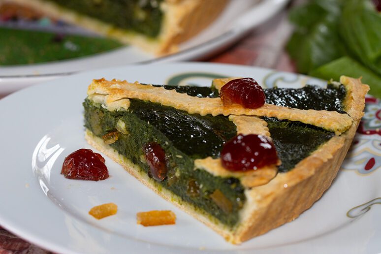 tarte aux épinards