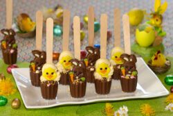sucettes en chocolat