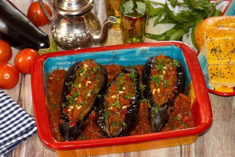aubergines farcies