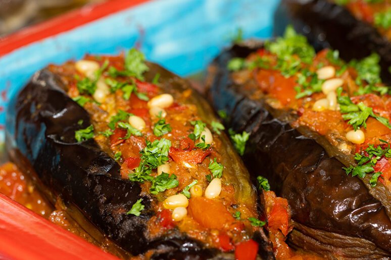 aubergines farcies