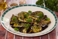 aubergines rôties