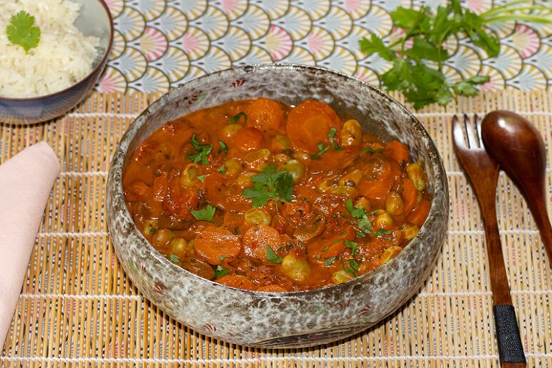 curry de fèves
