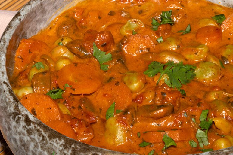 curry de fèves