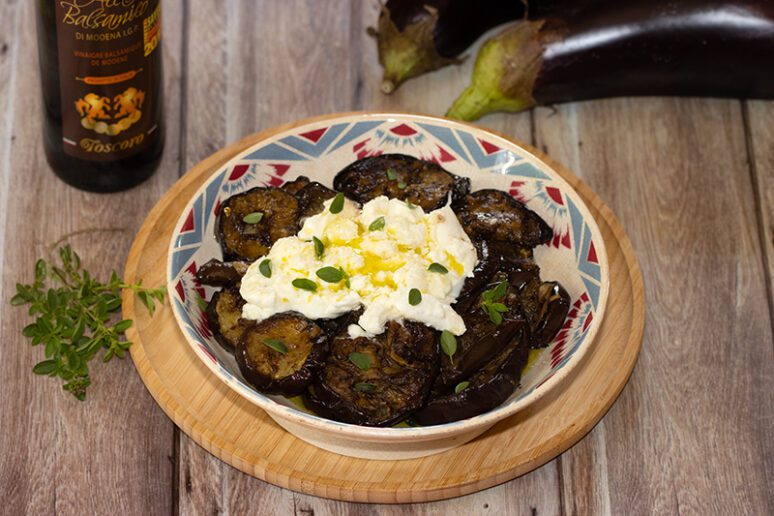 aubergines confites